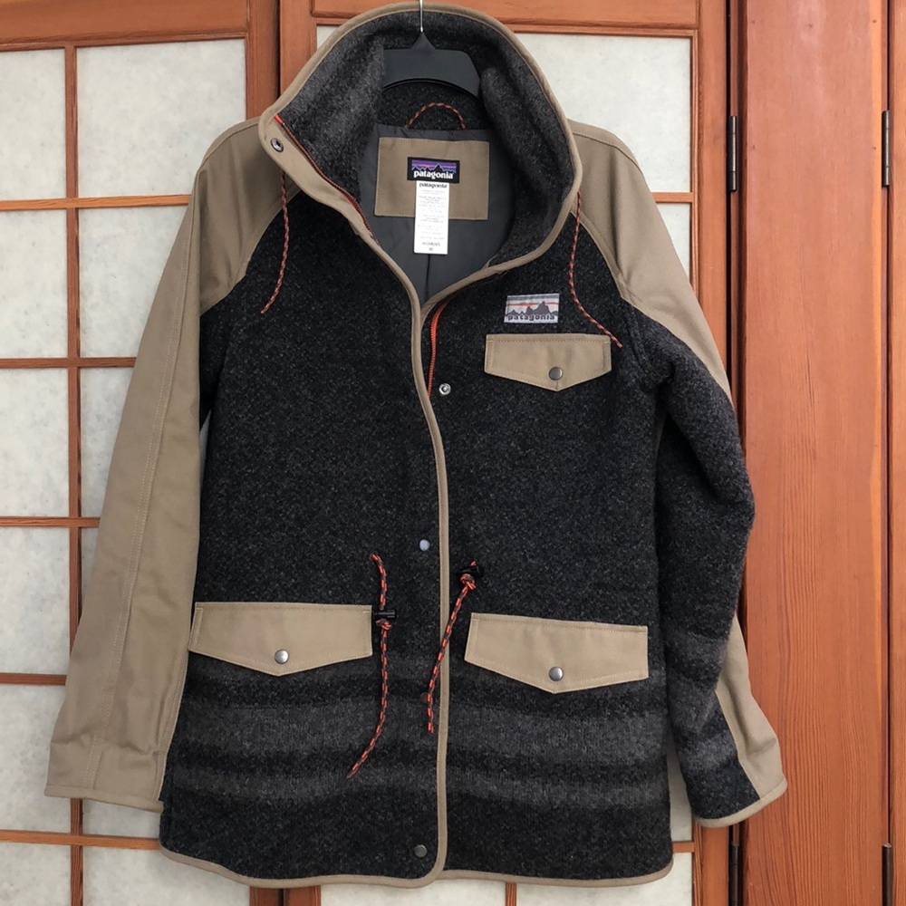 Patagonia women’s reclaimed wool parka